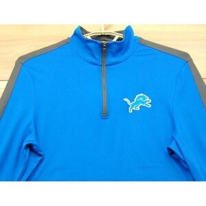 Blue Quarter-Zip Men's Shirt